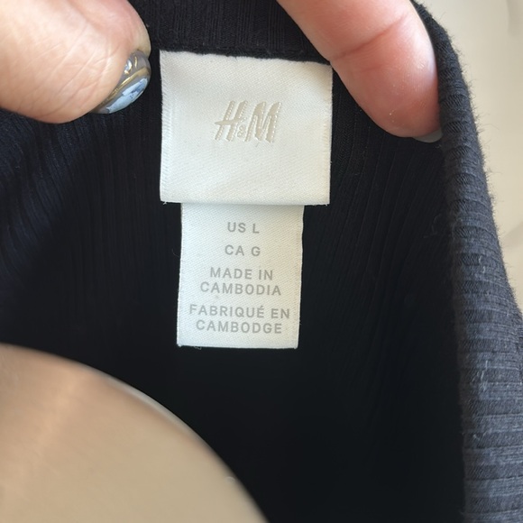 HM ribbed cardigan top - Picture 4 of 5